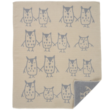 Load image into Gallery viewer, Hand in Hand Greige Brushed Organic Cotton Blanket 70x90cm
