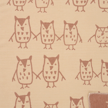 Load image into Gallery viewer, Hand in Hand Taupe Brushed Organic Cotton Blanket 70x90cm
