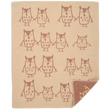 Load image into Gallery viewer, Hand in Hand Taupe Brushed Organic Cotton Blanket 70x90cm
