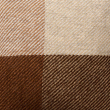 Load image into Gallery viewer, Gotland Check Beige Gotland &amp; Lambswool Cushion Cover
