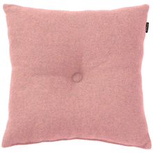 Load image into Gallery viewer, True Pink Recycled wool &amp; Lambswool Buttoned Cushion 45x45cm
