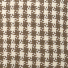 Load image into Gallery viewer, Dogtooth Mud Lambswool Cushion Cover 45x45cm
