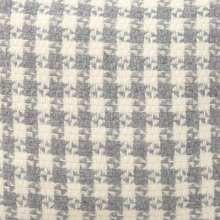 Load image into Gallery viewer, Dogtooth Grey Lambswool Cushion Cover 45x45cm
