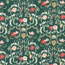 Load image into Gallery viewer, Hilda Green  Cotton &amp; Linen Table Runner 45x150cm
