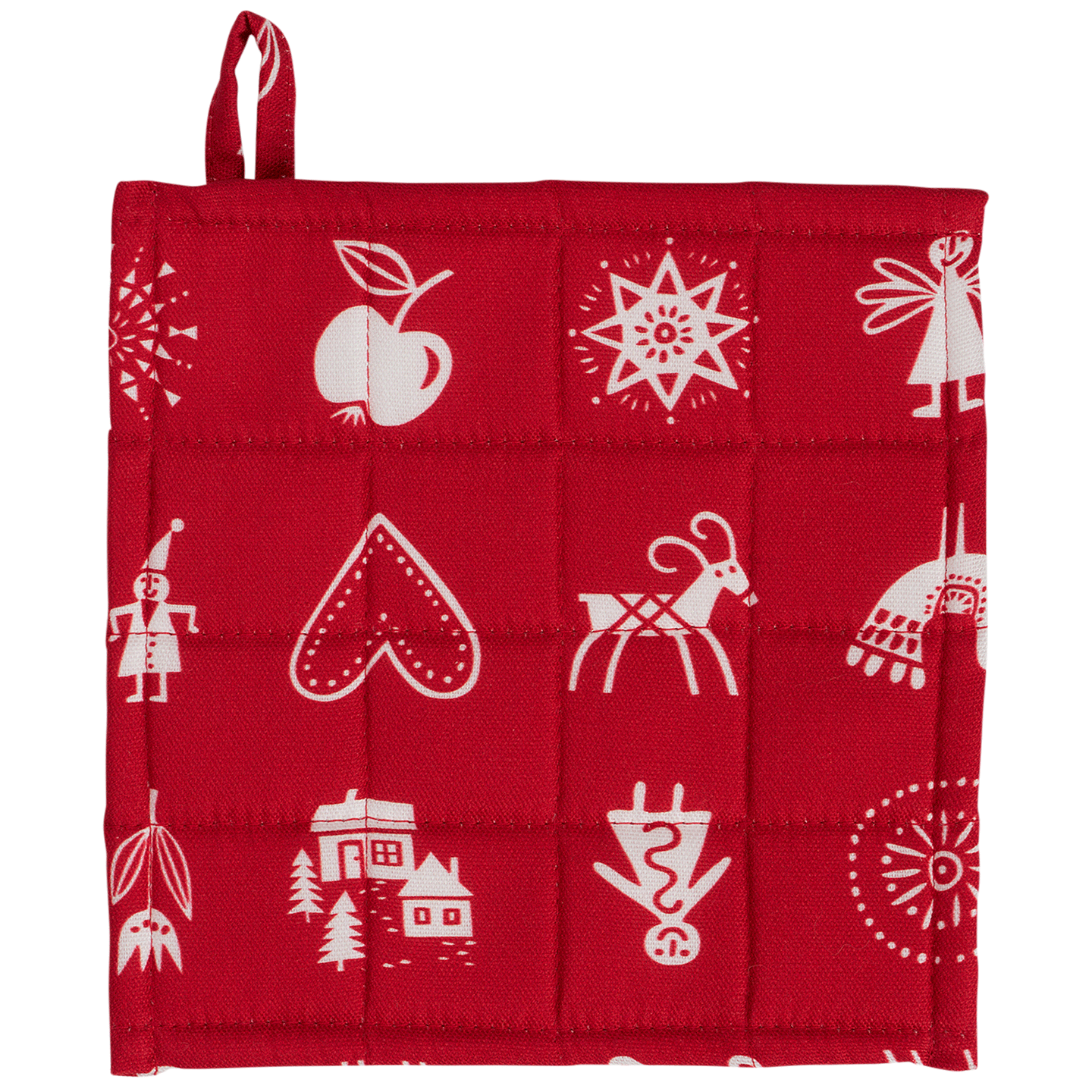 Lotta's Christmas Cotton Pot Holder