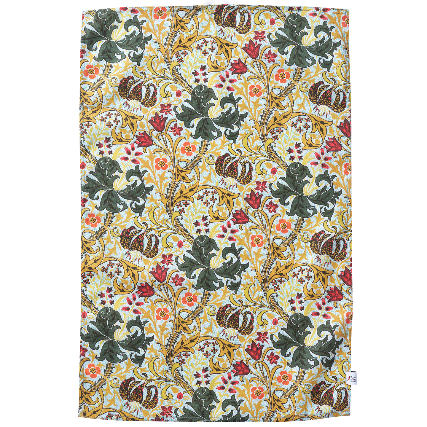 Golden Lily Green Cotton Kitchen Towel 50x70cm