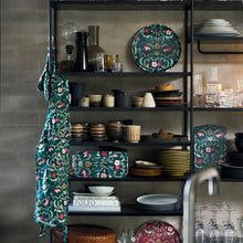 Load image into Gallery viewer, Hilda Green Linen &amp; Cotton Apron
