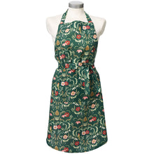 Load image into Gallery viewer, Hilda Green Linen &amp; Cotton Apron

