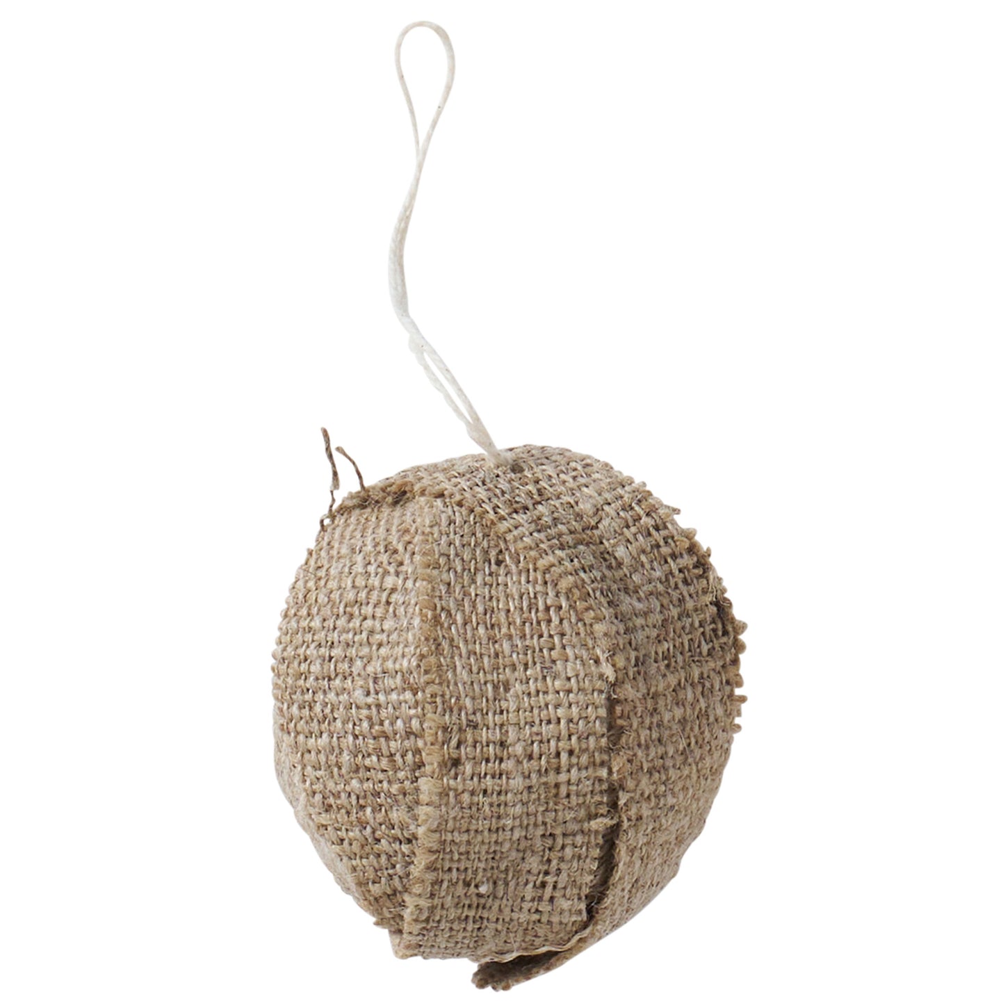 Ball Beige Felted Wool Ornament