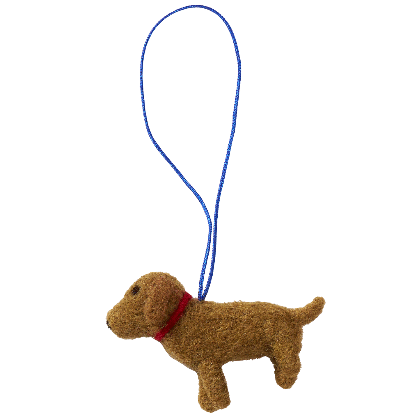 Dog Felted Wool Christmas Decoration