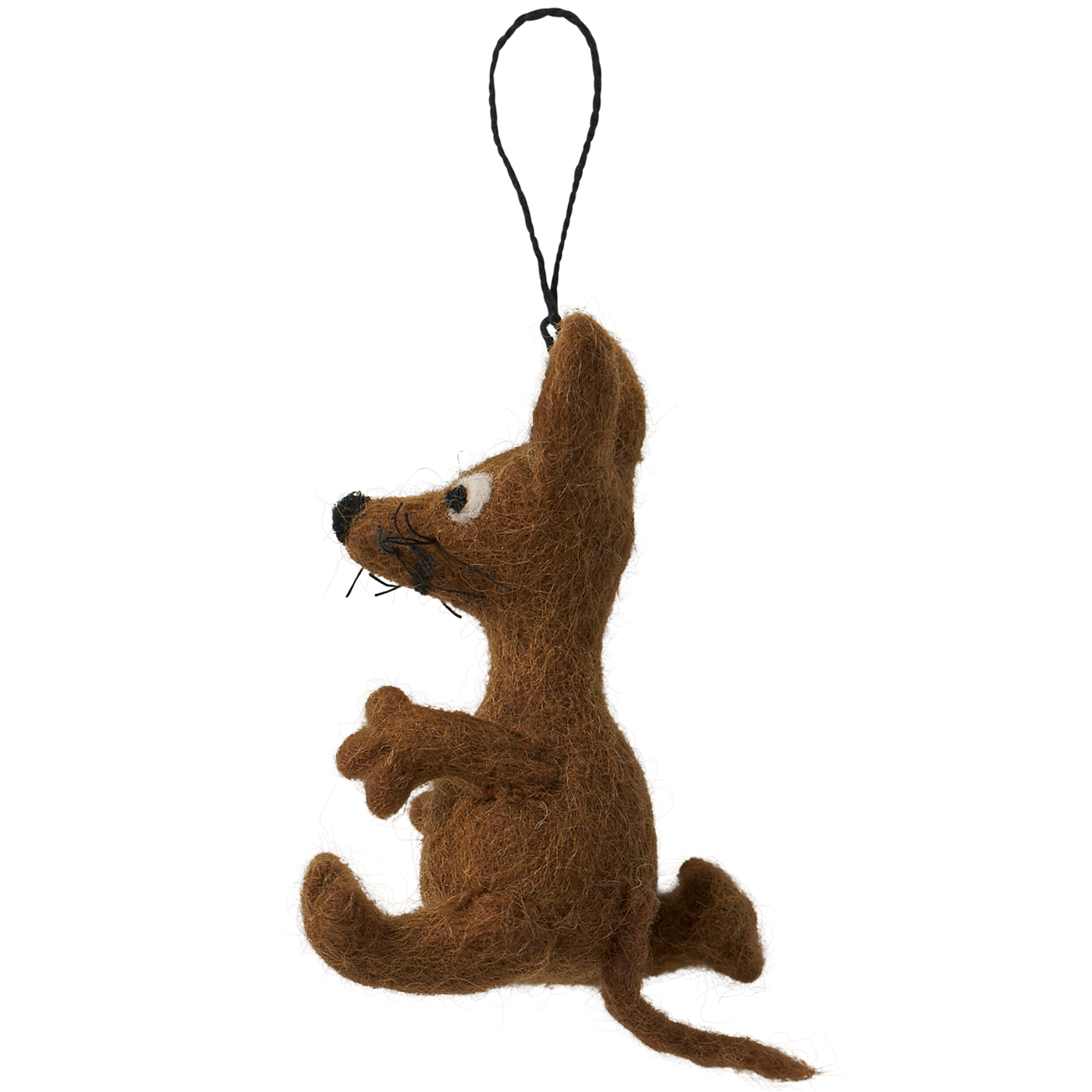 Sniff Felted Wool Ornament