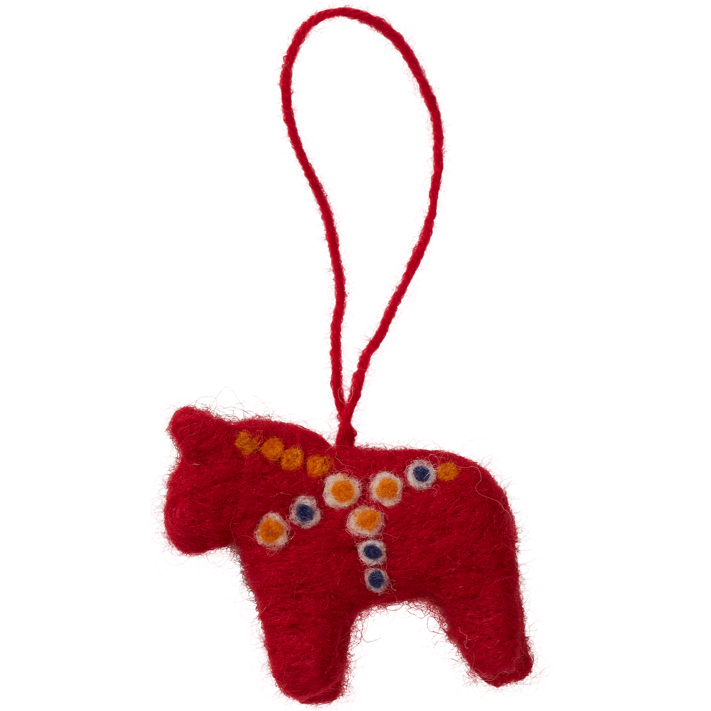 Swedish Horse Felted Wool Decoration