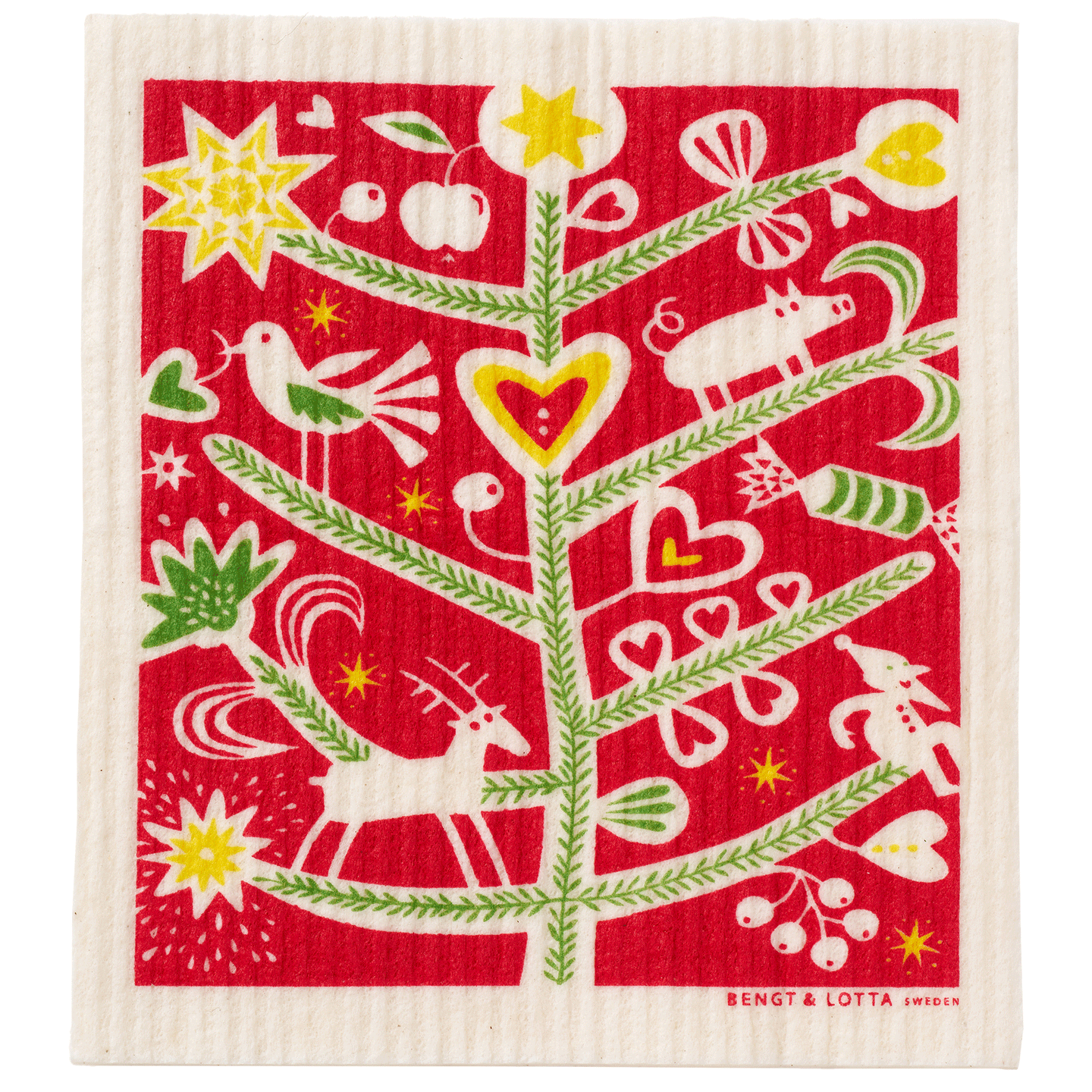 Christmas Tree Dishcloth