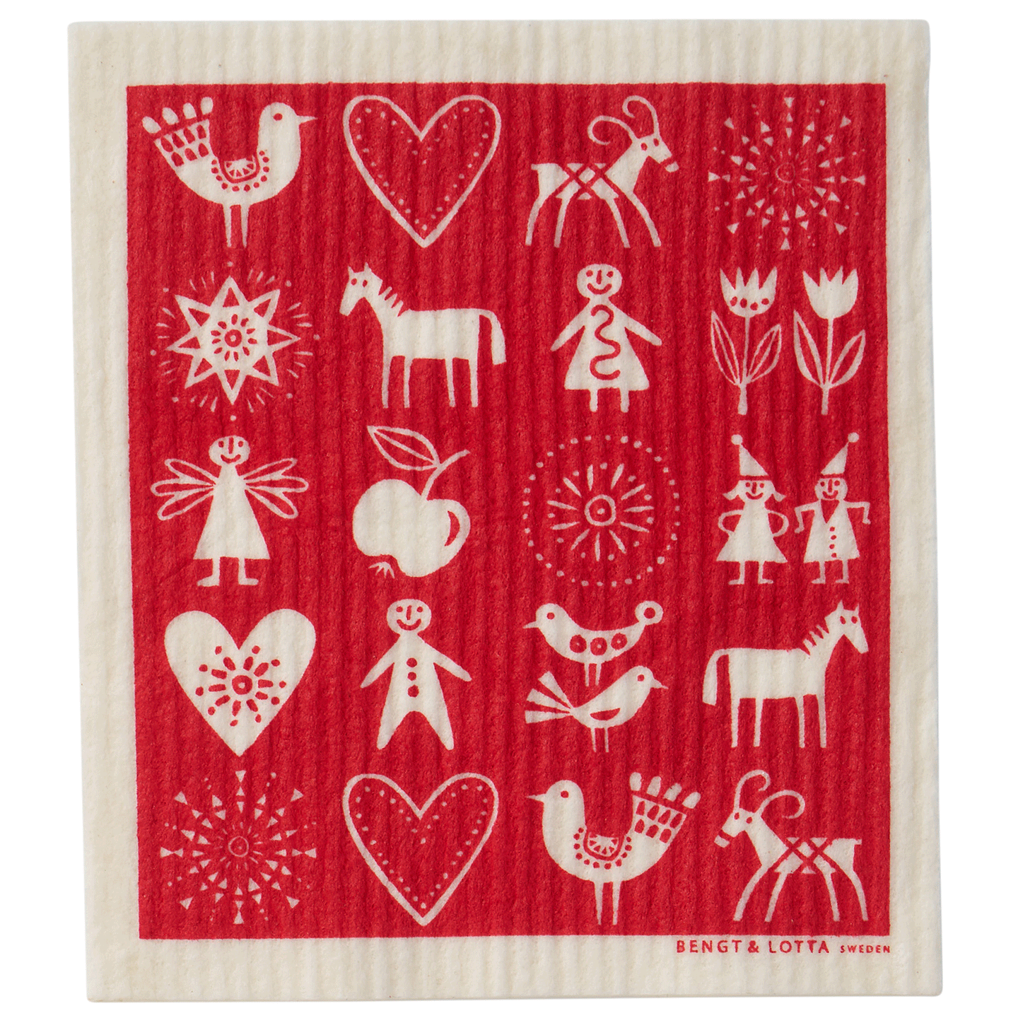 Lotta's Christmas Dishcloth