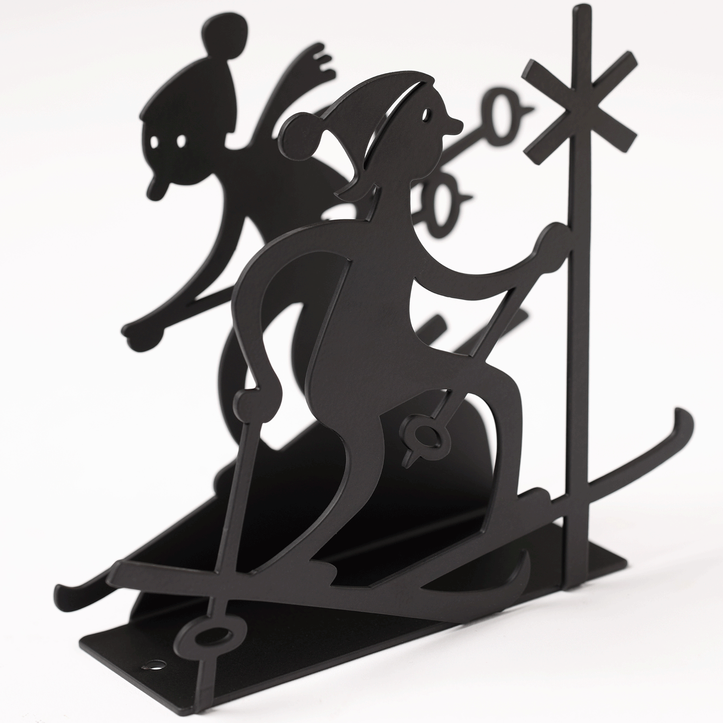 Ski Black Napkin Holder