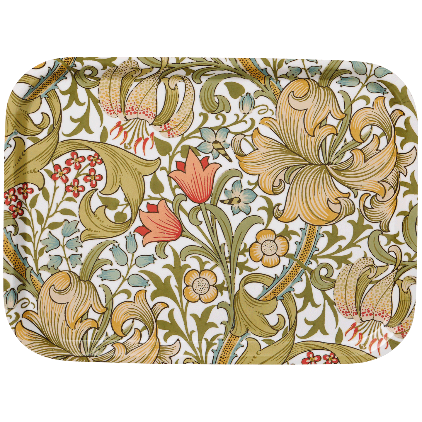 Golden Lily Small Tray 20x27cm