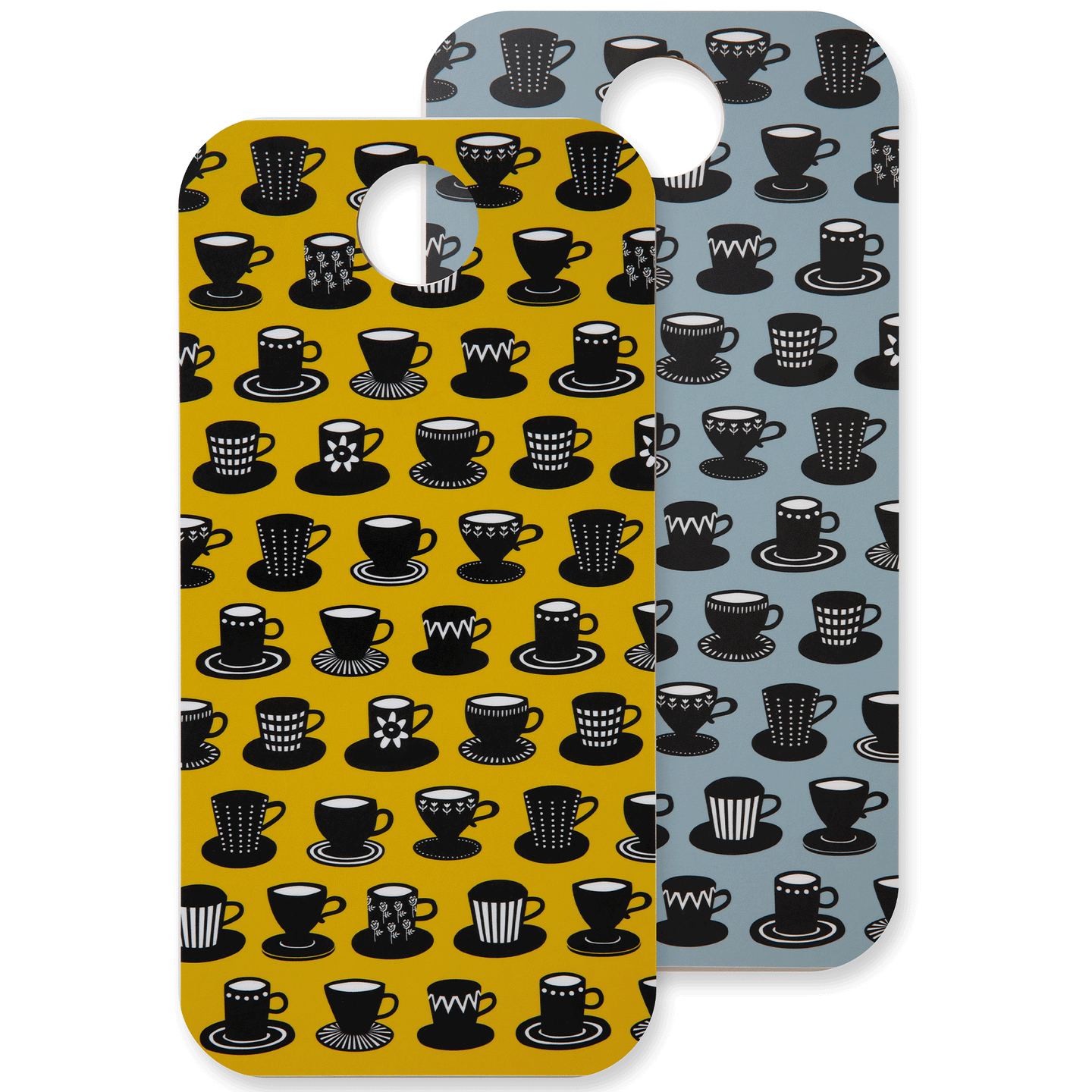 Cups Large Cutting Board 40x20cm