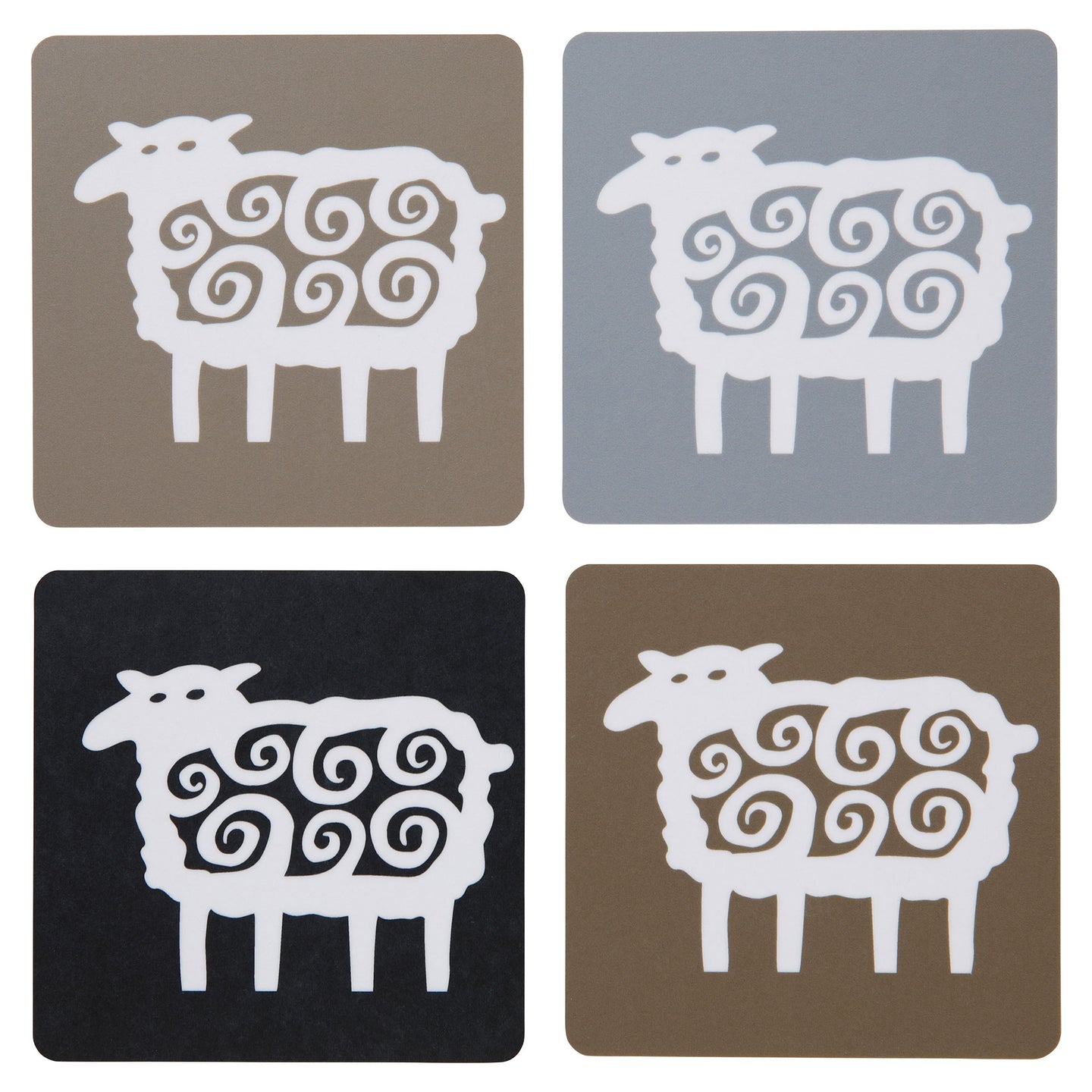 Sheep 30 Years Coasters - Package of 4