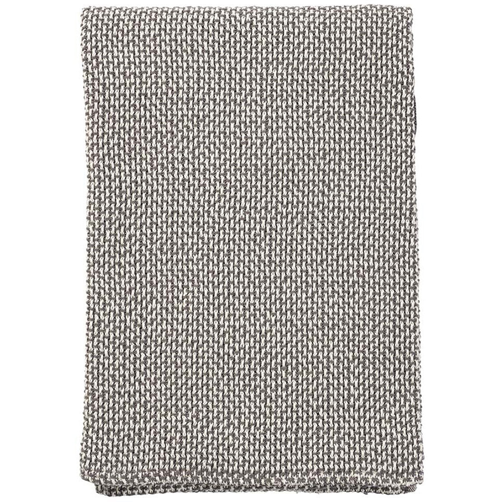 Basket Grey Organic Cotton Blanket