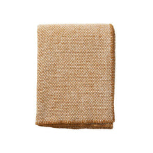 Load image into Gallery viewer, Domino Creme Caramel Brushed Lambswool Throw
