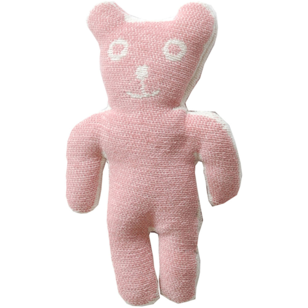 Bruno Bear Pink Organic Cotton Chenille Cuddly Toy