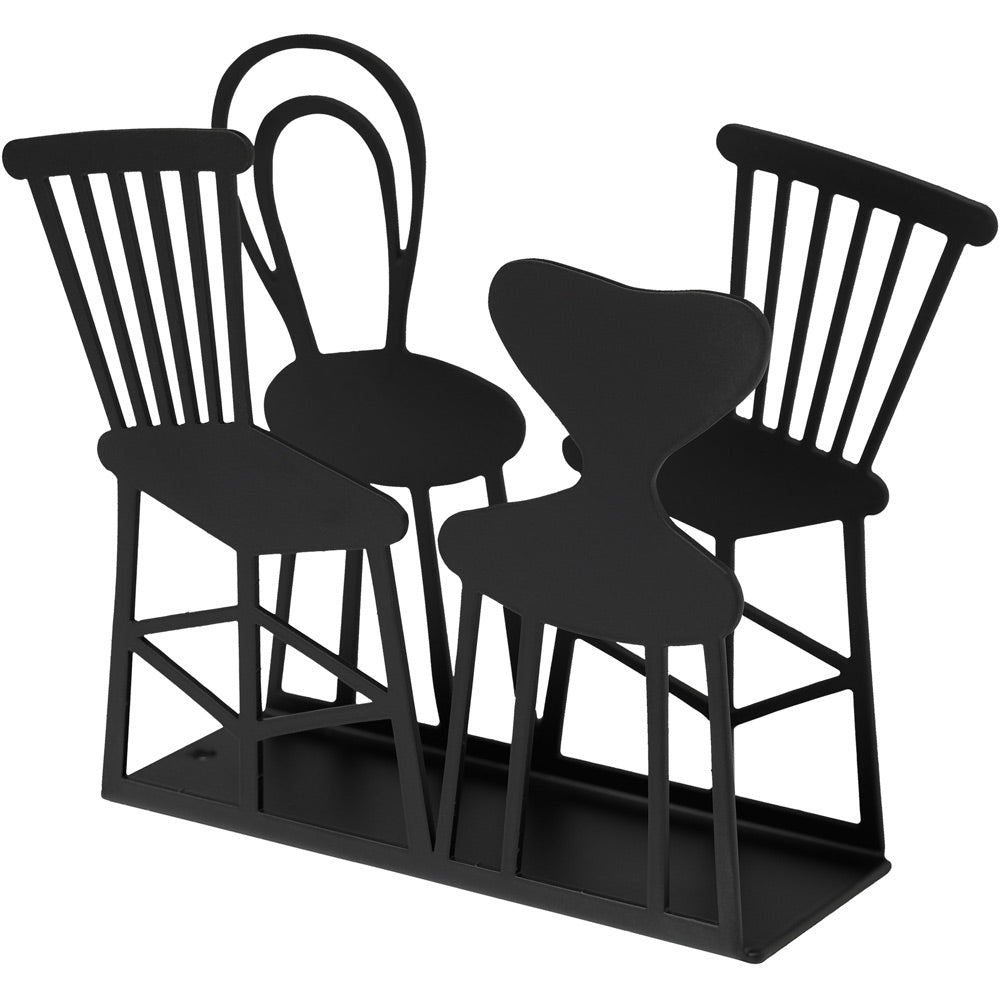 Chairs Black Napkin Holder