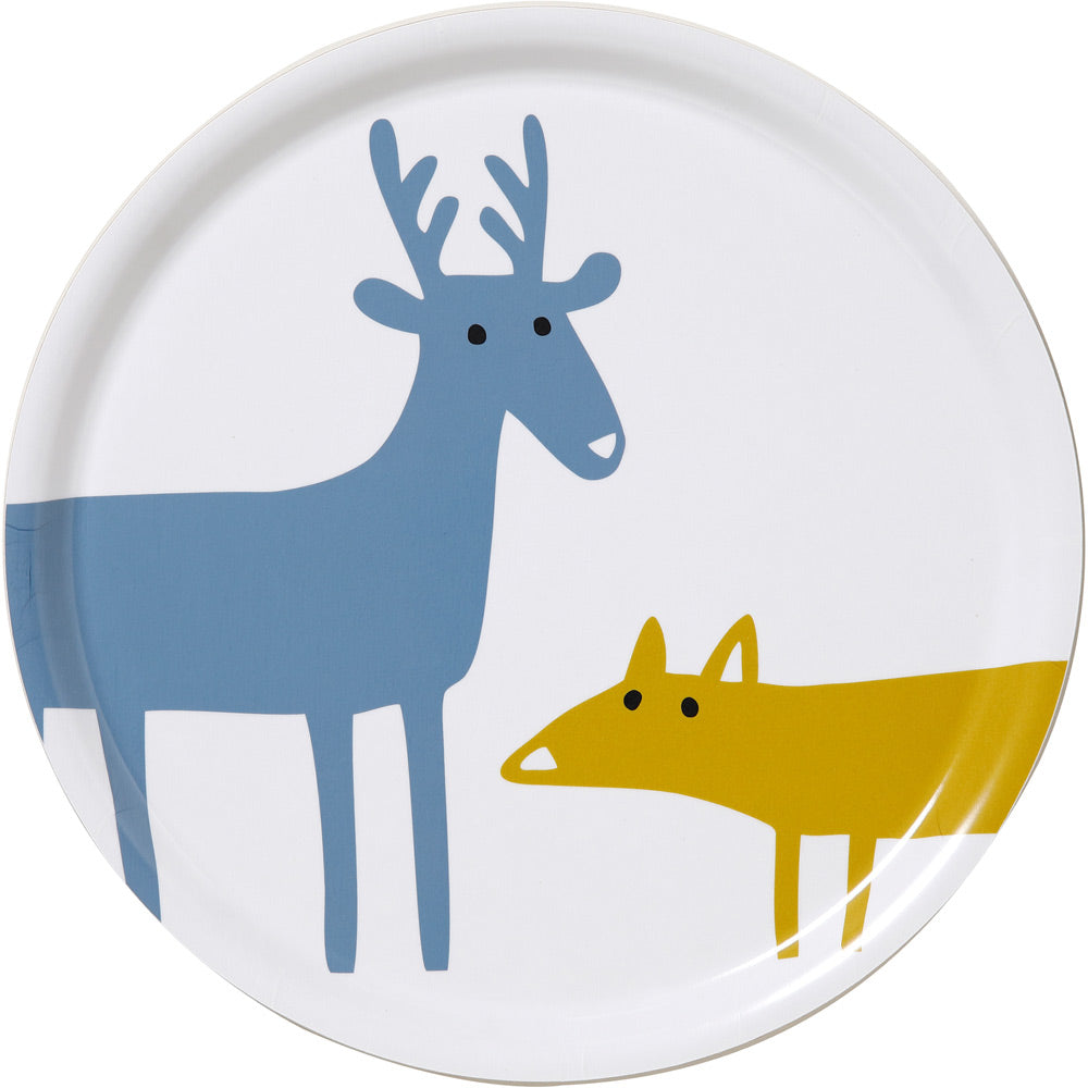 Elk & Fox Ø31 cm Tray
