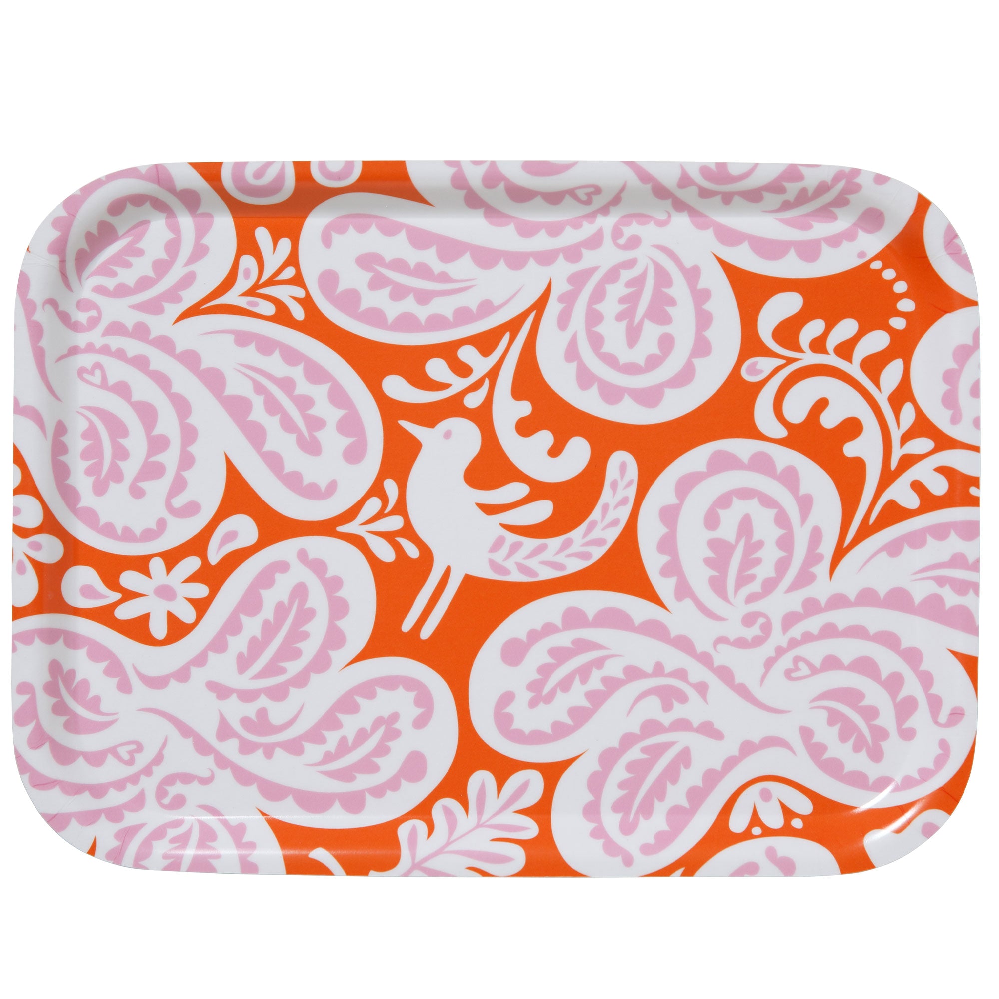 Haga Orange Small Tray 20x27cm – Klippan UK