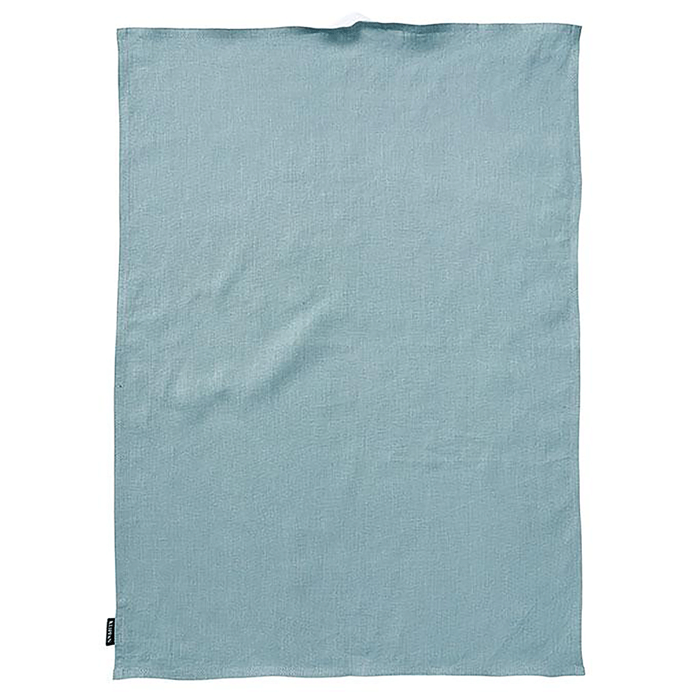 Linn Turquoise Linen Kitchen Towel 50x70cm