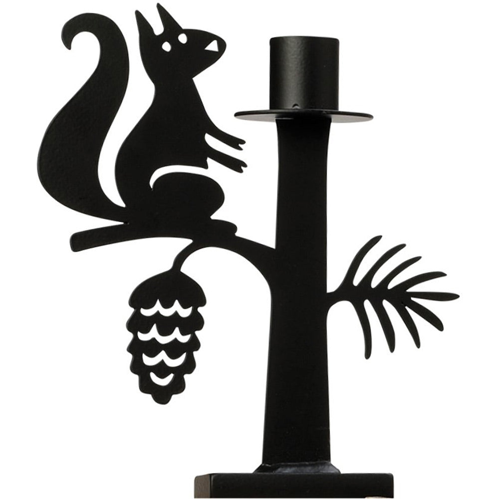 Squirrel Large Candle Holder