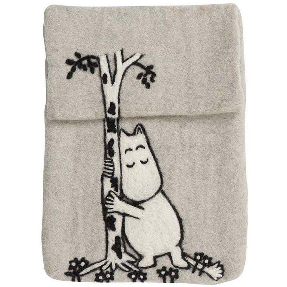 Moomin Tree Hug Felted Wool IPad Cover 20x28cm