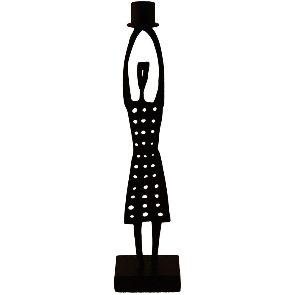 Woman Large Candle Holder